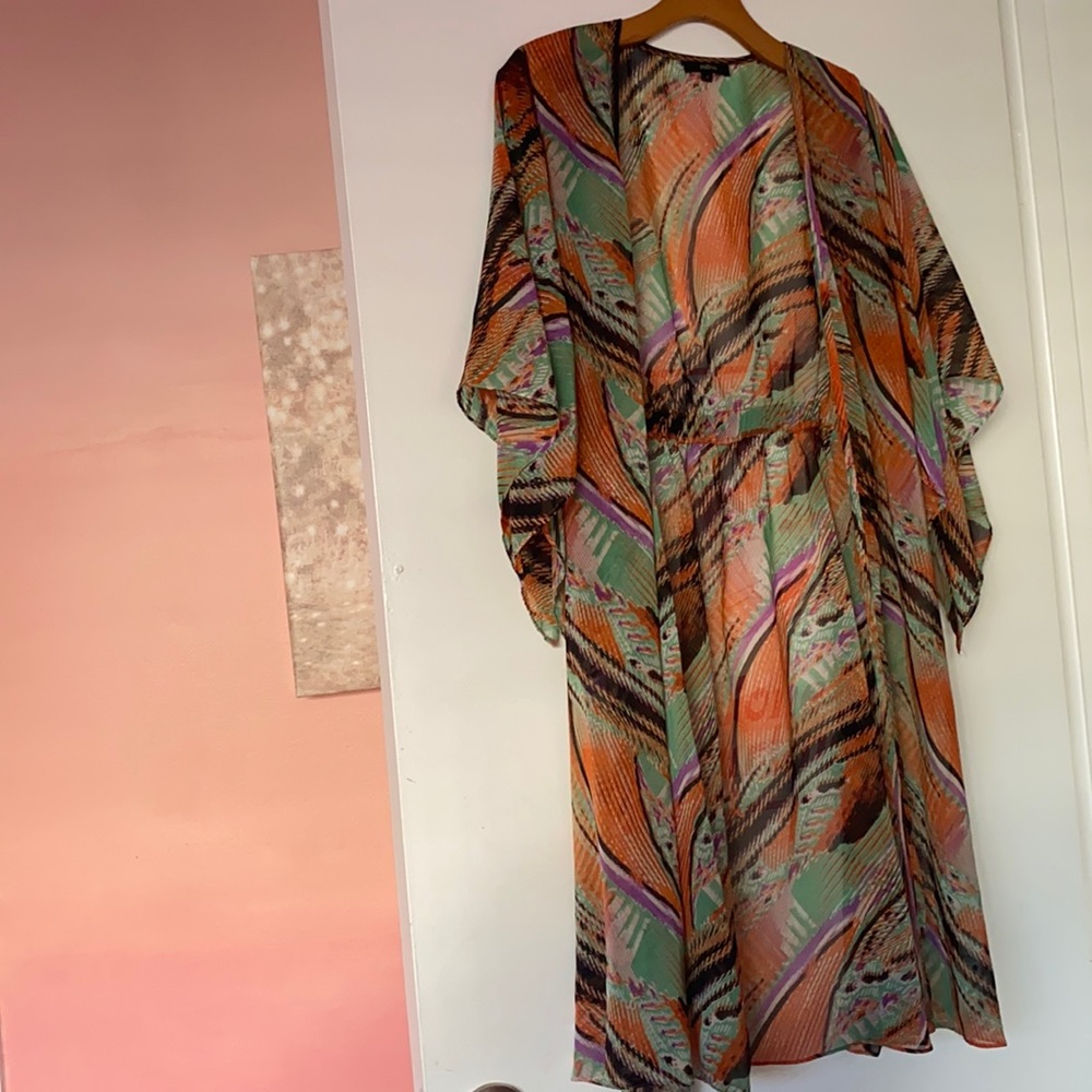 Milliou sheer kimono